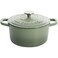 CrockPot Artisan Round Enameled Cast Iron Dutch Oven 3Quart Pistachio Green