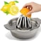 Wingwa Stainless Steel Lemon SqueezerJuicer with Bowl Container for Oranges Lemons Fruit Home Made Juice in Kitchen