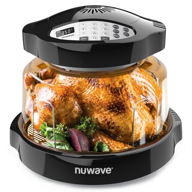 Nuwave Pro Plus 2 InfraRed Oven New  Improved Cook Fresh or Frozen No Defrosting or Preheating Cook Healthy 360 Surround Cooking Adjustable Temps 100 Presets  50 Memory Durable Power Dome