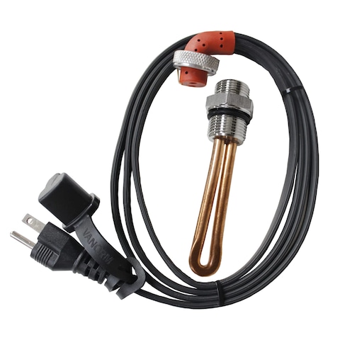 VANORM Engine Block Immersion Heater Replacement 3500069 Compatible with Ford Lincoln Mercury InternationalNavistar John Deere 27mm Thread 120V 1000W