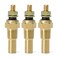 PQY Oil Water Temperature Temp 18 NPT Sensor Unit Sender Electric Gauge Pack of 3