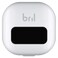 Bril UVC Toothbrush Sanitizer Portable Sterilizer Cover Holder and Case for Any Size Toothbrush  White
