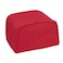 Ritz Two Slice Toaster Cover Paprika  PolyesterCotton Quilted Two Slice Toaster Appliance Cover Dust and Fingerprint Protection Machine Washable Paprika Red
