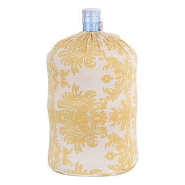 YANGSHINE 5 Gallon Water Dispenser Bucket Dust Cover Stretchy Fabric Water Barrel Decorative Covers Water Dispenser Bottle Protective Cover Suit for Home Office Hotel