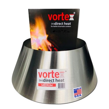 VORTEX INDIRECT HEAT IN DIRECT for Charcoal Grills Medium Size  For Weber Kettle 22 2675 WSM Smokey Mountain XL Kamado XL Big Green Egg