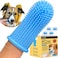Jasper Dog Toothbrush 360 Dog Tooth Brushing Kit Cat Toothbrush Dog Teeth Cleaning Dog Finger Toothbrush Dog Tooth Brush for Small  Large Pets Dog Toothpaste Not Included 4Pack Blue