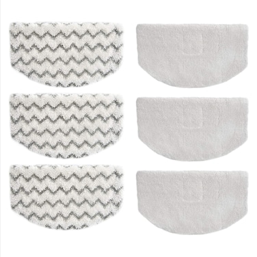 BIHARNT 6 Pack Washable Steam Mop Pads Replacement for Bissell PowerFresh 1940 1806 1544 1440 2075 2685A Series Steam Cleaner