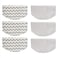 BIHARNT 6 Pack Washable Steam Mop Pads Replacement for Bissell PowerFresh 1940 1806 1544 1440 2075 2685A Series Steam Cleaner