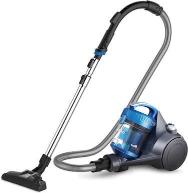 EUREKA 1800W Vacuum Cleaner 25L Dust Cup 16Kpa Cyclone Filtration Canister Bagless Vacuum Cleaner Washable Fliter for Pet Hair Carpet Tile 220V 15K0ABlue