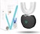 Aimery Automatic Toothbrush U Shaped Toothbrush for Adults 360 Toothbrush  Ultrasonic UElectric Toothbrushes for Teeth Whitening  Wireless Charging  LED Light  Waterproof IPX7