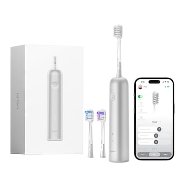 Laifen Electric Toothbrush Oscillation  Vibration Sonic Electric Toothbrush for Adults with 3 Brush Heads IPX7 Waterproof Magnetic Rechargeable Travel Powered Toothbrush  Aluminum Alloy