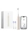 Laifen Wave Electric Toothbrush Oscillation  Vibration Sonic Electric Toothbrush for Adults with 3 Brush Heads IPX7 Waterproof Magnetic Rechargeable Travel Powered Toothbrush Cream ABS