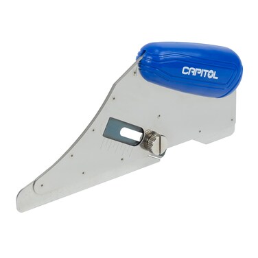 Capitol 110551 Professional Cushion Back Carpet Cutter BlueSilver