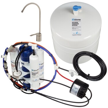 Home Master TMAFCERPL Artesian Full Contact with Permeate Pump Loaded Undersink Reverse Osmosis Water Filter System