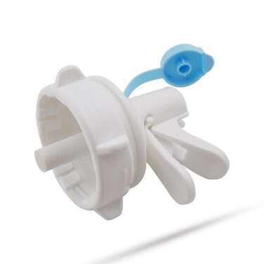 Water Dispenser Valve Reusable Water Bucket Jug Plastic Spigot Faucet Nozzle with Dustproof Cap and Wood Stick for 55 mm Non Threaded Crown Top Jugs Bottles Not for Threaded Bucket 1 Pack