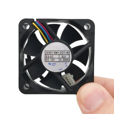 Sungee G5015M12D16 5cm 4line Temperature Control 02A 12V car Audio Cooling Fan