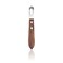 Viski Channel Knife Cocktail Garnish Citrus Zester Walnut Wood  Stainless Steel Bar Tool One Size Metal and Wood