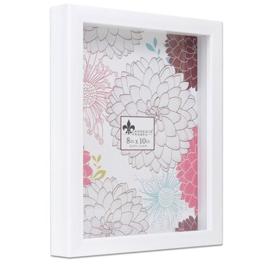 Lawrence Frames 785280 Shadow Box Frame 8x10 White