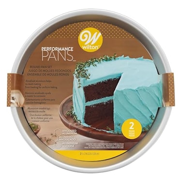 Wilton Performance Round Pan 9x2 in Set2pcs