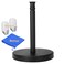 Sfemn Black Paper Towel Holder Countertop Stainless Steel Heavy Weighted Base 2LBS in Weight and 67inch in Diameter Ripping Paper Towel Off OneHanded No Wobbly Black Matte