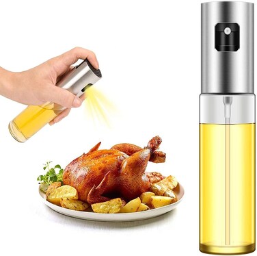 PUZMUG ARTC Oil Sprayer for Cooking Olive Oil Sprayer Mister Olive Oil Spray Bottle Olive Oil Spray for Salad BBQ Kitchen Baking Roasting