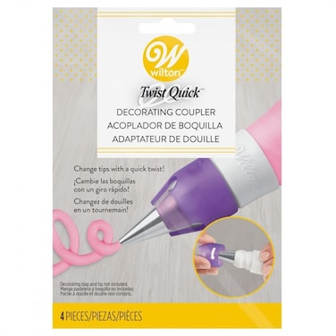 Wilton 4117367 quick twist coupler system white