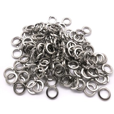 NACX M10 Split Lock Washer 304 Stainless Steel Spring Lock Washer 150Pcs