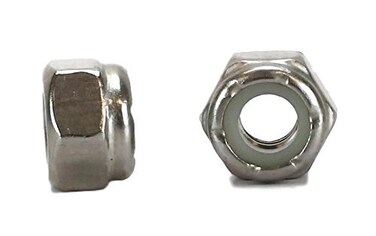 Chenango Supply 188 1420 Stainless Nylon Insert Lock Nuts 100 pieces 1420 NYLOCK