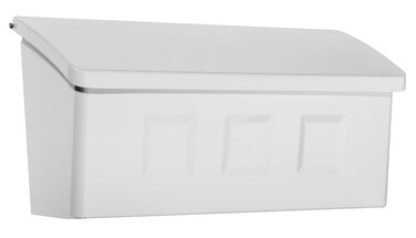 ARCHITECTURAL MAILBOXES 2689W10 Wayland Wallmount Mailbox White S