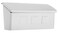 ARCHITECTURAL MAILBOXES 2689W10 Wayland Wallmount Mailbox White S