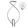 BAMILEE House 50 Piece Ceiling Hook Clips Ceiling Hanger Hooks Ues for Office Classroom HomeWedding Decoration Hanging Sign