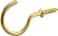 The Hillman Group Hardware Essentials 851848 Cup Hook Brass 12 6 pack