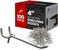 Online Best Service 100 PC PEG Board Hooks 4 inch Pegboard Hooks 4 Length Wholesale Lot