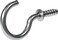 The Hillman Group 592019 Cup Hooks 78Inch Nickel 8Pack