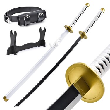 Anime Sword 41 inchZoro Swordwado ichimonji SwordAnime Original Texturefor RolePlaying and Collection with One Display Stand