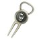GOLTERS Bottle Opener Golf Divot Tool with Skull with Crown Ball Marker