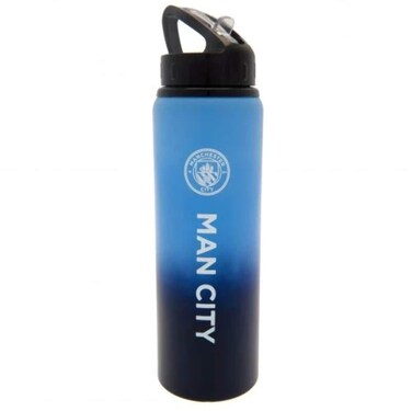 Manchester City FC City Man Fc Aluminium Sports Water Drinks Bottle Fade Design XL blue one size KREYMC06400