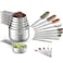 Wildone Measuring Cups  Spoons Set of 21  Includes 7 Stainless Steel Nesting Cups 8 Measuring Spoons 1 Leveler  5 Mini Measuring Spoons Ideal for Dry and Liquid Ingredients