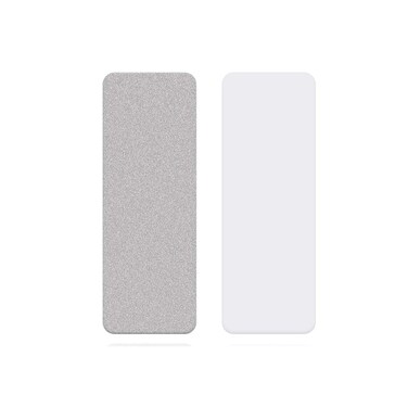 OSFTBVT Functional Tools Diamond Sharpening Stone 4001000 Pocket Knife sharpener with Ceramic Double Sides Silver  1pcs