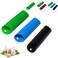 Sinnsally Garlic Peeler Skin Remover Roller KeeperEasy Quick to Peeled Garlic Cloves with Silicone Tube Roller Garlic Peeling Kitchen Tool3 Colors