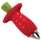 Chefn StemGem Strawberry Huller Tool Remove Core  Leaf Great for Baking  Jam Making Red 9 x 5 x 3 cm
