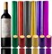 MotBach 240 Pcs Heat Shrink Caps Wine Shrink Wrap Wine Bottle Shrink Caps Wine Bottle Tops for Wine Cellars And Home Use