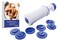 StarBlue Churrera Churro Maker with FREE Recipe eBook  Easy Piping Nozzle Tool for Deep Fry Churro in 8 Difference Shapes