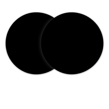 ddLUCK 2 Pack MultiPurpose Silicone Microwave Mat 12 Inch Non Stick Silicone Baking Mats Oven Mat for Bottom of Oven Heat Resistant Oven Mat Microwave Trivet Mat Black