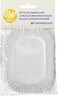 Wilton Petite Loaf Baking Cups  Mini Loaf Baking Cups with MicrowaveSafe Paper Ideal for Any Treats and Holding Candy and Nuts White