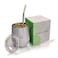 Kalmateh Yerba Mate Gourd  Double Walled Stainless Steel Mate Cup with BPA Free Lid Bombilla Filter Straw  Bombilla Cleaner Marble 8 oz