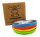 WeeMoose Premium 304 Stainless Steel Plates with Removable Silicone Shell  Set of 4 Plates  Baby Toddler Food Snack Container