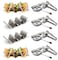 Taco Holders 4 Packs Stainless Steel Taco Racks With Handles by Encoli Toco Stand Hold up to 3 taco Oven Grill Dishwasher Safe