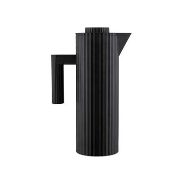 Alessi Pliss MDL12 B  Thermo Insulated Jug in Thermoplastic Resin with Double Wall Thermal Glass Inside Black