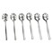 Idomy 12Piece Stainless Steel Shell Shape Sugar Spoon
